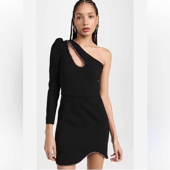 Rebecca Vallance Victoria 1 Sleeve Mini Dress - Picture 2 of 9